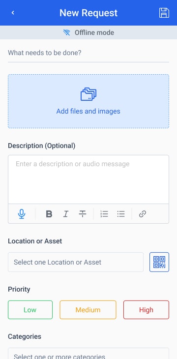 Screen Smartphone TRACTIAN App