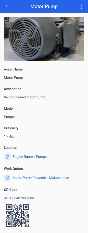 Screen Smartphone TRACTIAN App