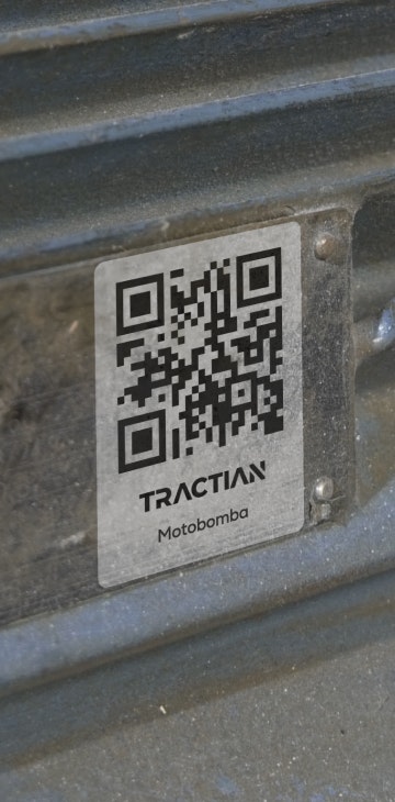 Screen Smartphone TRACTIAN App