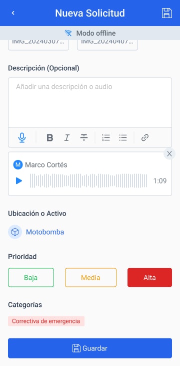 Screen Smartphone TRACTIAN App