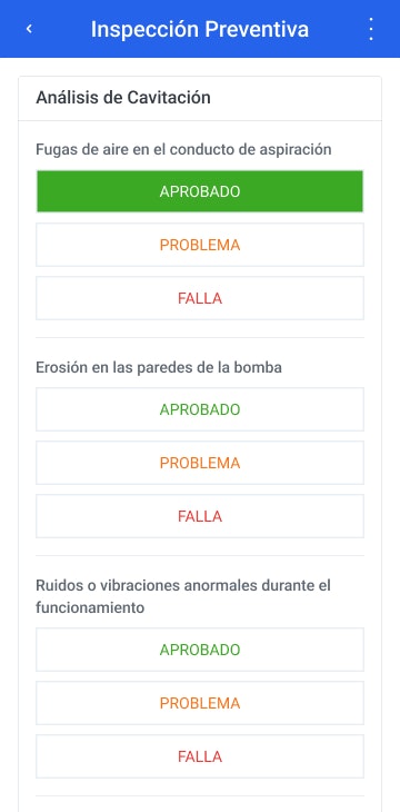 Screen Smartphone TRACTIAN App