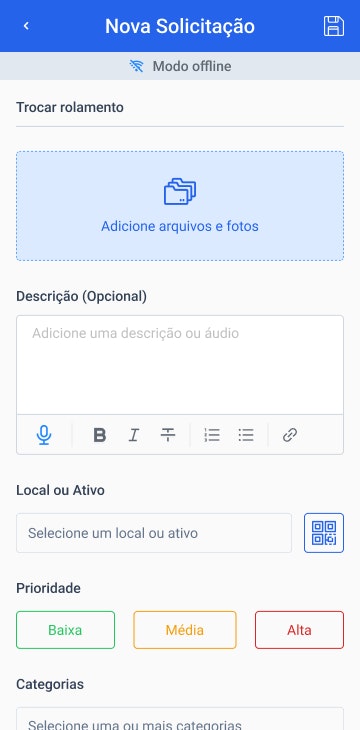 Screen Smartphone TRACTIAN App