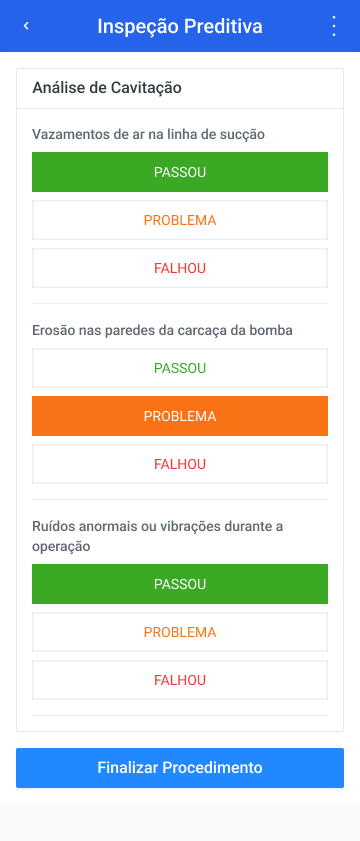 Screen Smartphone TRACTIAN App
