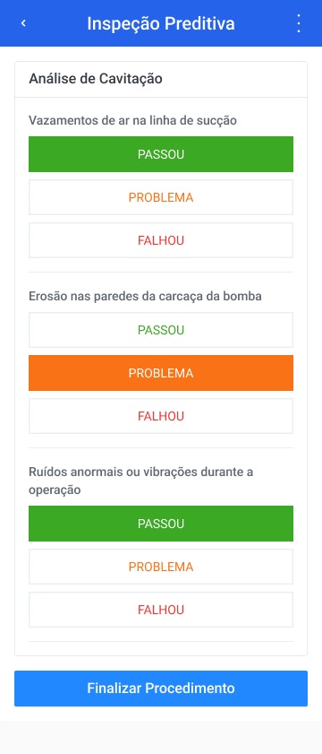 Screen Smartphone TRACTIAN App