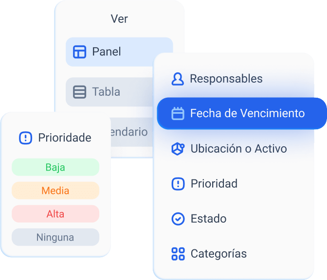 Vista personalizada no app TracOS™ - Tractian