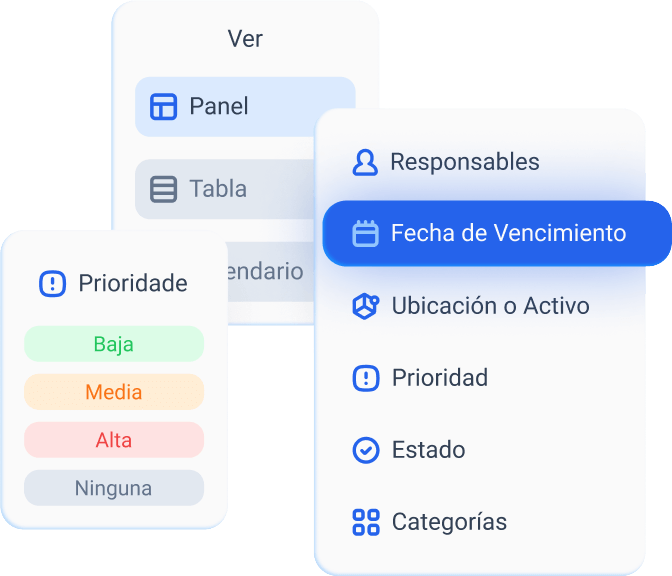 Vista personalizada no app TracOS™ - Tractian