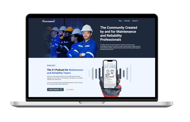 Image The Maintainers Website