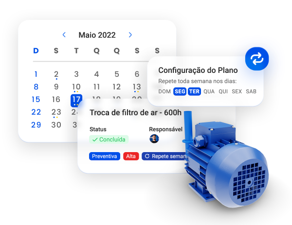 calendario de ordens de servico tractian