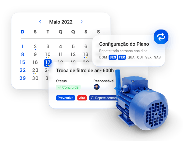 calendario de ordens de servico tractian