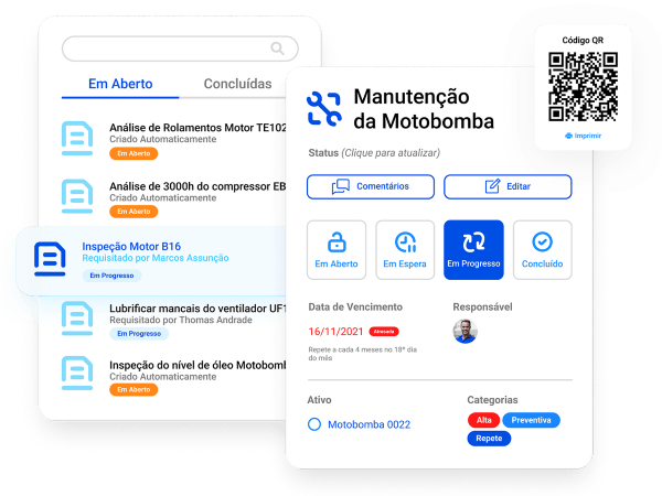 ordens de servico gestao da manutencao