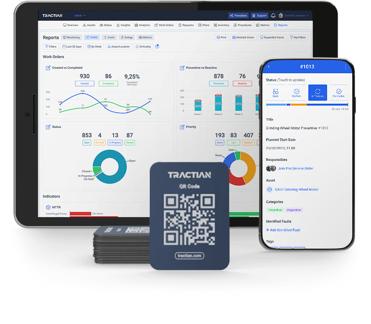 Discover Ways to Automate Your Maintenance and Identify Bottlenecks with TracOS™ Artificial Intelligence