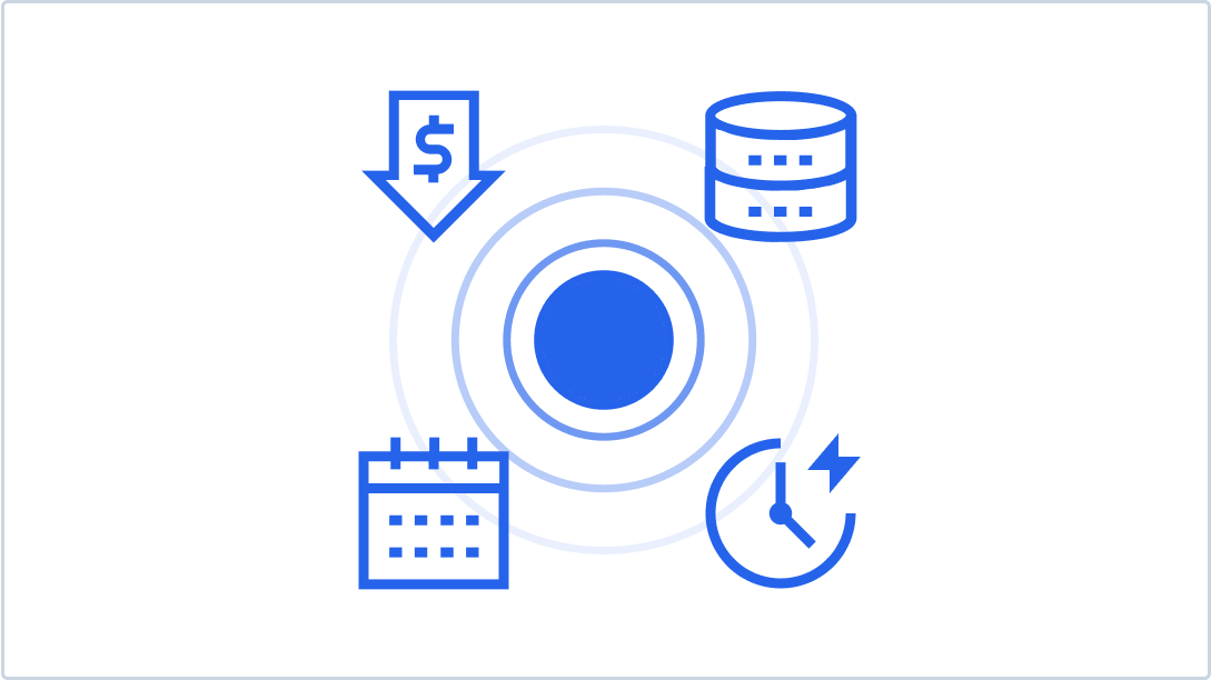 Reduce costs and delays - start using your data in days, not months