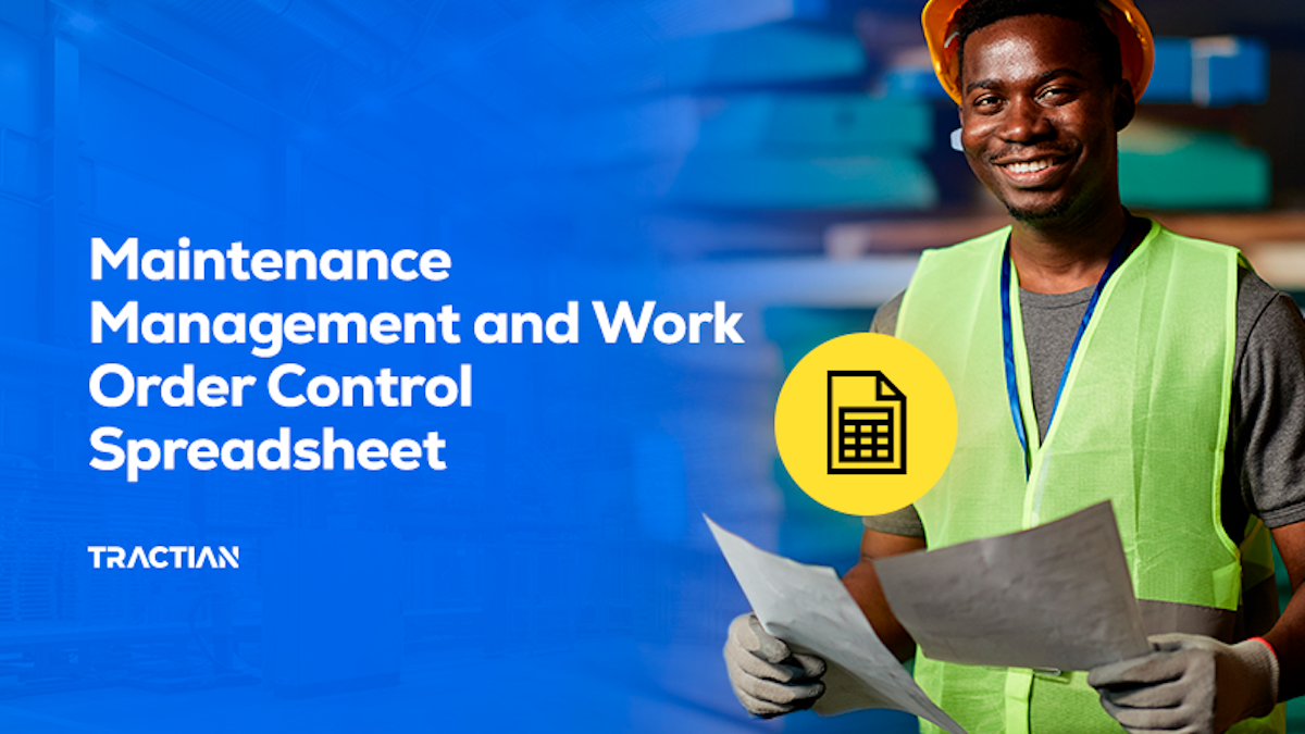 Maintenance Management and Work Order Control
