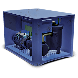ativo compressor de parafuso