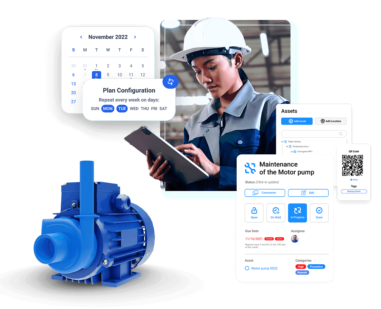 asset management and preventive plans with tractian