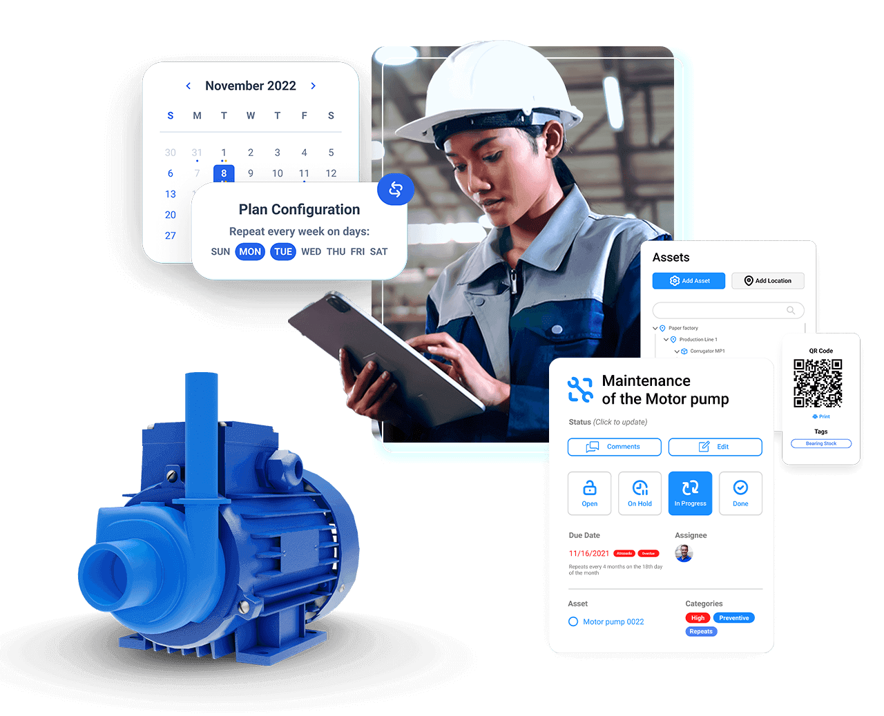 asset management and preventive plans with tractian