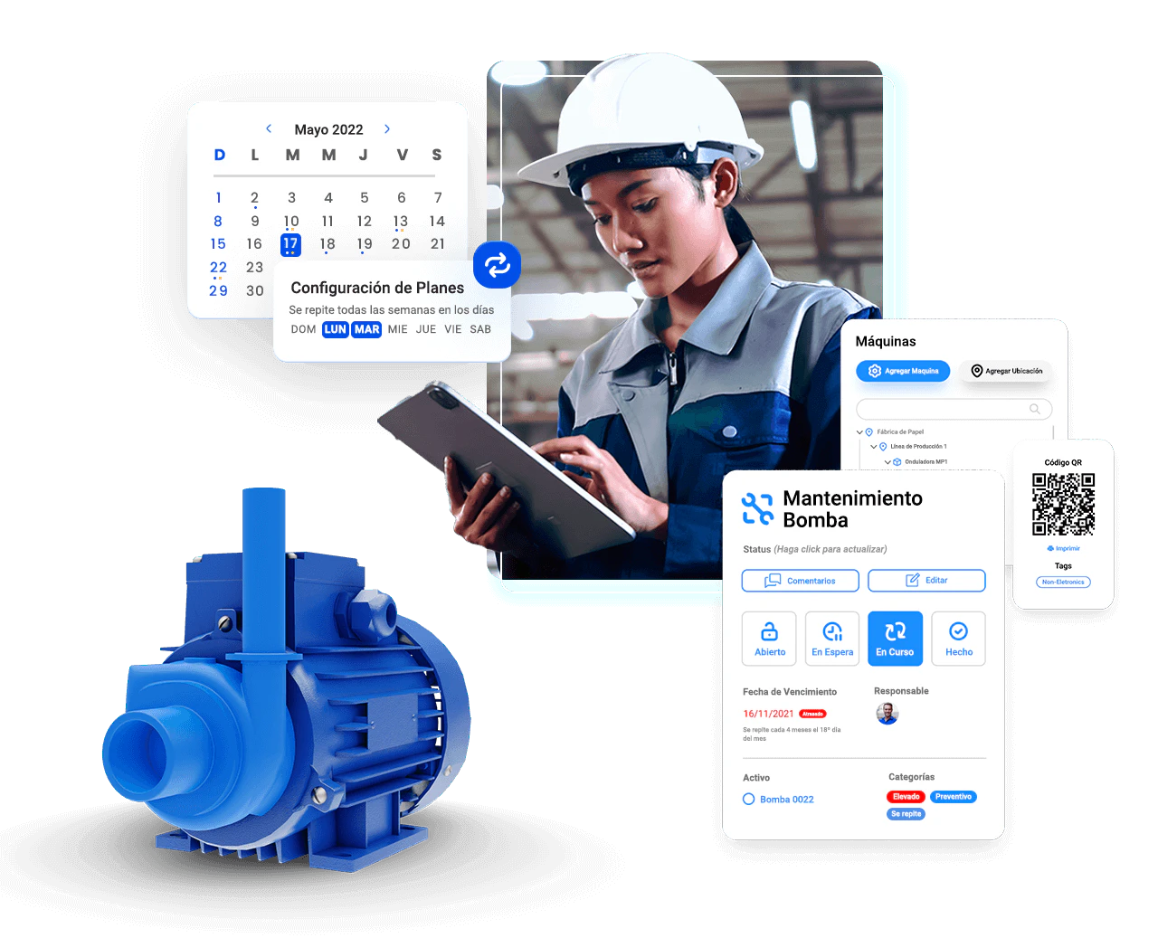 gestión de activos y planes preventivos con tractian