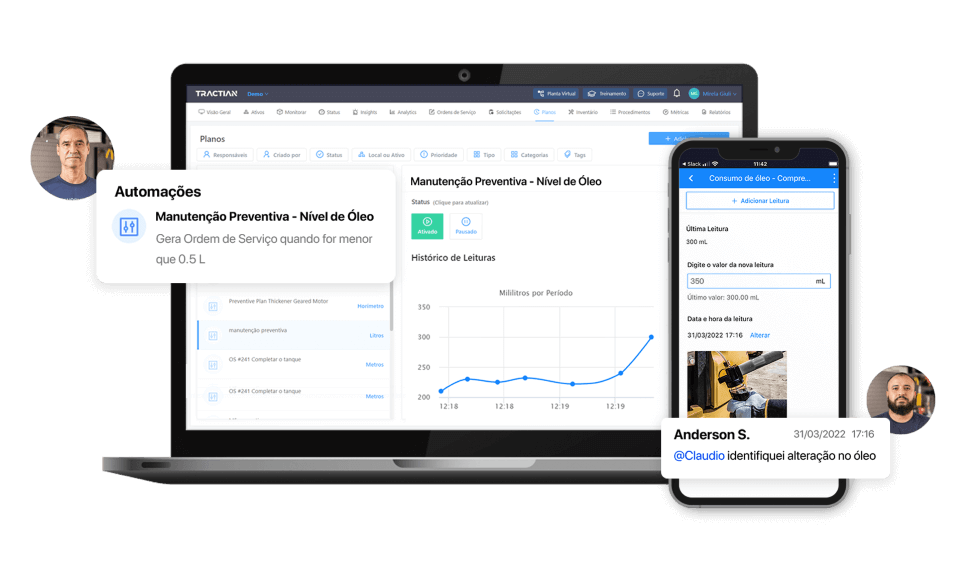 simplifique sua rotina utilizando a solução tracos da tractian