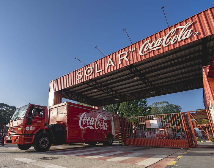 Solar Coca Cola Background